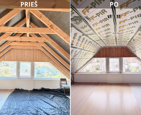 Ap&scaron;iltinimas, &scaron;iltinimas - Stogų,perdangų,grindų,sienų &scaron;iltinimas - 4