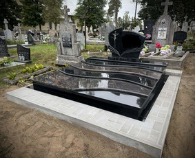 Granito plok&scaron;tės kapams, dengimas - Paminklų gamyba, dengimas granito plok&scaron;tėmis. - 3