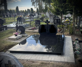 Granito plok&scaron;tės kapams, dengimas - Paminklų gamyba, dengimas granito plok&scaron;tėmis. - 2