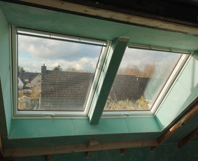 Dailylenčių kalimas - Gipso ir grindų montavimas - 2