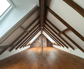 Dailylenčių kalimas - Gipso ir grindų montavimas - 1