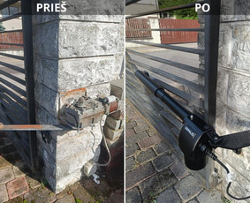 Tvoros, vartai, montavimas - Vartų automatika, montavimas, remontas, visų tipų pulteliai - 4