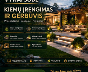 &Scaron;akų smulkinimas - Vyrai Sode &ndash; visi aplinkos tvarkymo darbai - 3