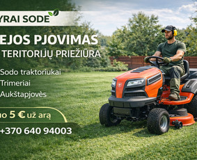 Aplinkos tvarkymas, apželdinimas - Vyrai Sode &ndash; visi aplinkos tvarkymo darbai - 3