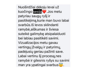 Koučingo specialistai - Vidinės transformacijos koučerė - 2