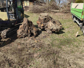 Žemės kasimas, lyginimas - Sklypų lyginimas.vejos irengimas apželdinimo darbai - 1