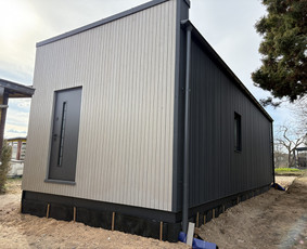 Moduliniai namai - Karkasinių namų statyba, pirtys, sodo nameliai. - 1