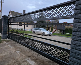 Stumdomų vartų gamyba - Metalo gaminiai - 2