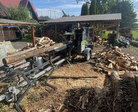 Malkos: gamyba, pristatymas - Malkų pjovimo ir skaldymo paslauga Jūsų kieme! - 4