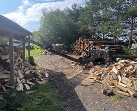 Malkos: gamyba, pristatymas - Malkų pjovimo ir skaldymo paslauga Jūsų kieme! - 3