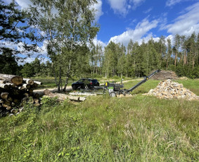 Malkos: gamyba, pristatymas - Malkų pjovimo ir skaldymo paslauga Jūsų kieme! - 2