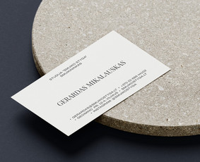 Vizitinių kortelių maketavimas - Ui/ux, Web, Grafikos dizainas - svetainės, reklama, spauda - 1