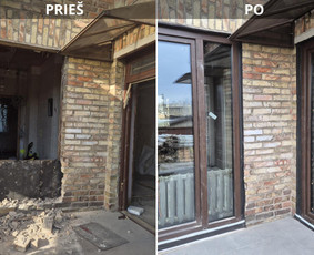 Langai, durys: gamyba, montavimas - Plastikinių langų ir durų montavimas, balkonų stiklinimas. - 2