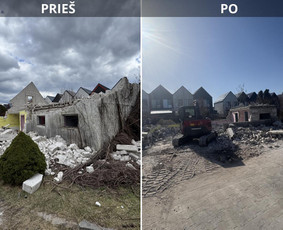 Griovimo darbai - Griovimo, demontavimo darbai - 1