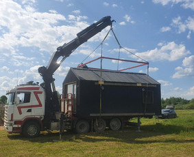 Transportas - Modulių, pirčių, konteinerių, termobūdų pervežimas - 2