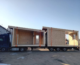 Transportas - Modulių, pirčių, konteinerių, termobūdų pervežimas - 3