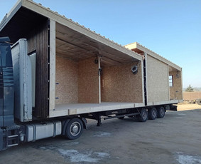 Transportas - Modulių, pirčių, konteinerių, termobūdų pervežimas - 4