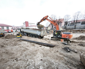 Žemės kasimas, lyginimas - Ekskavatoriaus nuomos paslaugos - 2