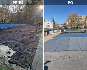 Stogdengiai, stogo darbai - Bituminių Stogų Dengimas Ir Remontas - 1