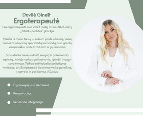 Ergoterapeutai - Bitutės pėdutės - Ergoterapeutė Dovilė - 3