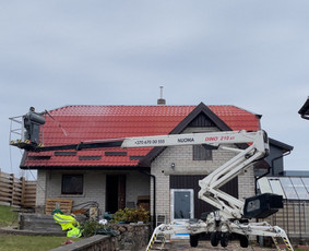 Statybos darbai - Stogų, fasadų plovimas ir dažymas - 1