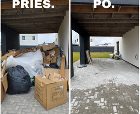 Vidaus apdailos darbai - Perkraustymas, griovimas, &scaron;iuk&scaron;lių i&scaron;vežimas - 1