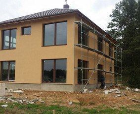 Fasado Šiltinimo, Armavimo, dekoratyvinio tinko darbai / UAB Leirona / Darbų pavyzdys ID 4371639