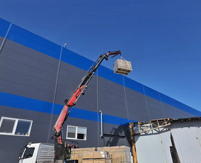 Fiskaro nuoma - Kroviniu pervezimas fiskaru, žemagrindė puspriekabė, tralas - 1