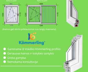 Statybos darbai - Pvc ir Aliuminio langu ir durų gamyba - 1