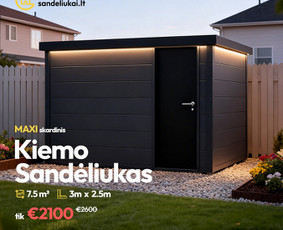 Medžio darbai, staliai - Sandėliukai - Mediniai ir skardiniai - 2