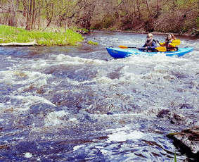 Dviviečių Baidarių Nuoma Vilnuje Nerimi, Voke, Vilnele. / Vilniaus-baidares.lt / Darbų pavyzdys ID 4372279