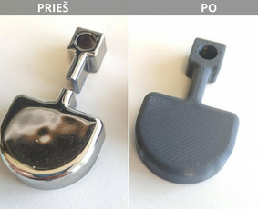 Detalės perbraižymas 3D spausdinimui + 1vnt atspausdinimas
