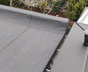 Stogų dengimas bitumine danga - Plok&scaron;čių stogų dengimas bitumine prilydoma danga - 4