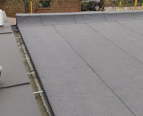 Stogų dengimas bitumine danga - Plok&scaron;čių stogų dengimas bitumine prilydoma danga - 3