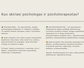 Sveikata, gydymas - Psichologė - psichoterapeutė Vilniuje ir nuotoliu (Lt, En) - 2