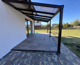 Statybos, apdaila - Terasos, aliuminio stoginės, stiklinimas, tvorų įrengimas. - 3