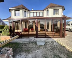 Statybos, apdaila - Terasos, aliuminio stoginės, stiklinimas, tvorų įrengimas. - 2