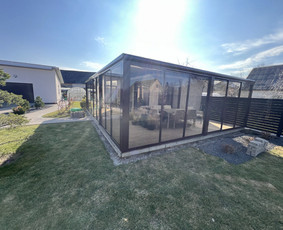 Medžio darbai, staliai - Terasos, aliuminio stoginės, stiklinimas, tvorų įrengimas. - 1