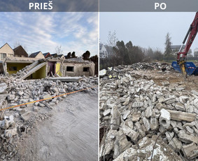 Vidaus apdailos darbai - Griovimo, demontavimo darbai - 1