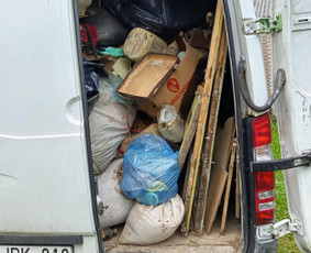 Konteinerių nuoma - &Scaron;iuk&scaron;lių i&scaron;vežimas griovimo darbai - 1