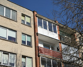 Balkonų stiklinimas - Balkonų stiklinimas, aliuminio konstrukcijos, Pvc langai - 1