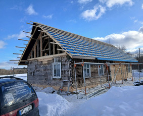 Fasadų apdaila, dažymas - Statybos,apdailos darbai. - 3