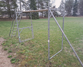 Įrankių nuoma - Fasadinių pastolių nuoma - 2