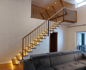 Laiptų gamyba, montavimas - Auk&scaron;čiausios kokybės laiptų ir turėklų projektavimas, gamyba - 1