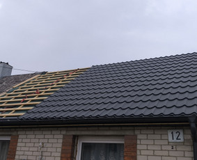 Stoglangių montavimas - Stogdengių komanda - 2