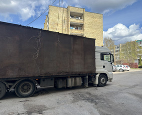 Transportas - Fiskaro paslaugos. Kroviniu pervežimas su autobusiuku - 1