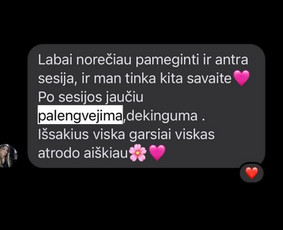 Koučingo specialistai - Vidinės transformacijos koučerė - 2