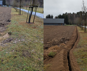 Įrankių nuoma - Tran&scaron;ėjų kasimas, kelmų &scaron;alinimas, medžio smulkinimas, - 1
