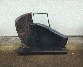 Paminklų gamyba - Paminklai, Dengimas granito plok&scaron;tėmis Marijampolė - 3