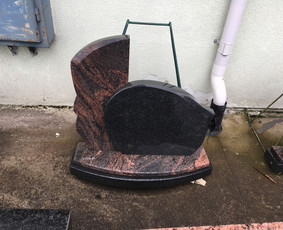 Paminklų gamyba - Paminklai, Dengimas granito plok&scaron;tėmis Marijampolė - 2